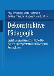 Cover von Dekonstruktive Pädagogik