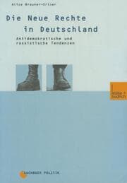 Cover von Die Neue Rechte in Deutschland