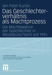 Cover von Das Geschlechterverhältnis als Machtprozess