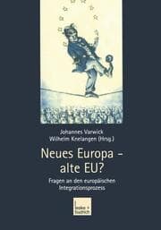 Cover von Neues Europa alte EU?