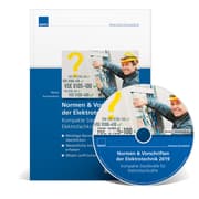 Cover von Normen & Vorschriften Elektrotechnik (2019) Kompakte Steckbriefe für Elektrofachkräfte