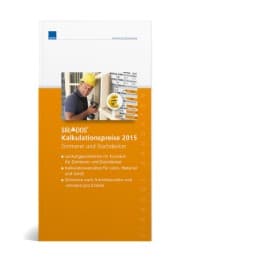 Cover von sirADOS Kalkulationpreise 2014 - Zimmerer und Dachdecker