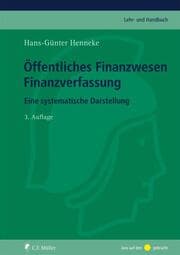 Cover von Öffentliches Finanzwesen, Finanzverfassung