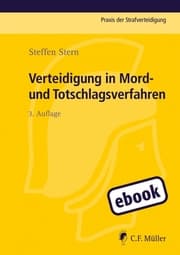 Cover von Verteidigung in Mord- und Totschlagsverfahren