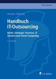 Cover von Handbuch IT-Outsourcing