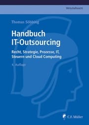 Cover von Handbuch IT-Outsourcing