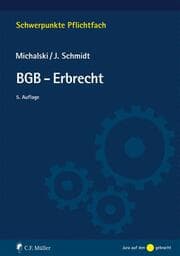 Cover von BGB-Erbrecht
