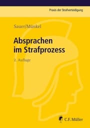 Cover von Absprachen im Strafprozess