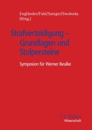 Cover von Strafverteidigung - Grundlagen und Stolpersteine
