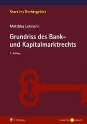 Cover von Grundriss des Bank- und Kapitalmarktrechts