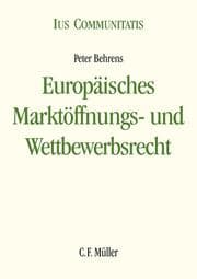Cover von Europäisches Marktöffnungs- und Wettbewerbsrecht