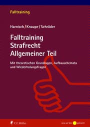 Cover von Falltraining Strafrecht Allgemeiner Teil