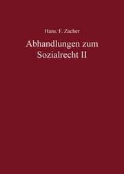 Cover von Abhandlungen zum Sozialrecht II