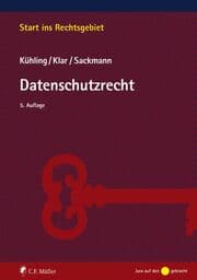Cover von Datenschutzrecht