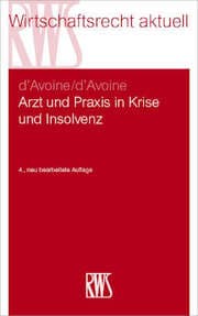 Cover von Arzt und Praxis in Krise und Insolvenz