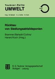 Cover von Rückbau von Siedlungsabfalldeponien