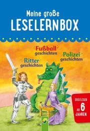 Cover von Meine große Leselernbox: Rittergeschichten, Fußballgeschichten, Polizeigeschichten