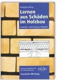 Cover von Lernen aus Schäden im Holzbau.