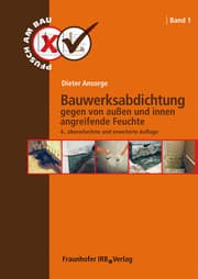 Cover von Bauwerksabdichtung gegen von außen und innen angreifende Feuchte.