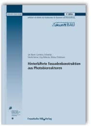 Cover von Hinterlüftete Fassadenkonstruktion aus Photobioreaktoren