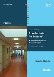 Cover von Brandschutz im Bestand. Altenpflegeheime und Krankenhäuser.