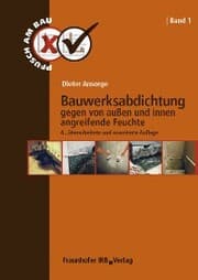 Cover von Bauwerksabdichtung gegen von außen und innen angreifende Feuchte.