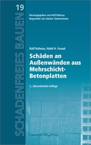 Cover von Schäden an Außenwänden aus Mehrschicht-Betonplatten