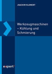 Cover von Werkzeugmaschinen - Kühlung und Schmierung