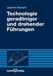 Cover von Technologie geradliniger und drehender Führungen