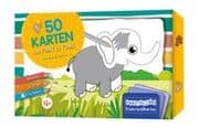 Cover von 50 Karten von Punkt zu Punkt - Tiere