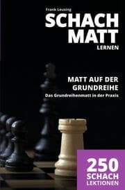 Cover von Schachmatt lernen, Matt auf der Grundreihe