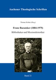 Cover von Franz Baeumker (1884-1975)