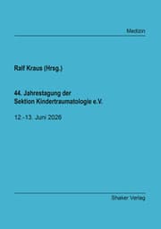 Cover von 44. Jahrestagung der Sektion Kindertraumatologie e.V.