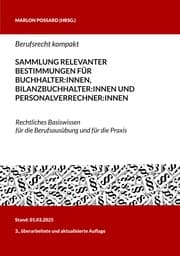 Cover von Berufsrecht kompakt: Sammlung relevanter Bestimmungen für Buchhalter:innen, Bilanzbuchhalter:innen und Personalverrechner:innen