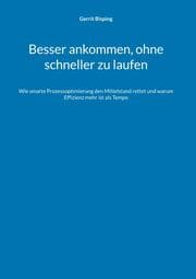 Cover von Besser ankommen, ohne schneller zu laufen