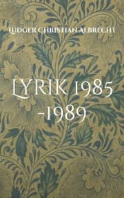 Cover von Lyrik 1985 -1989