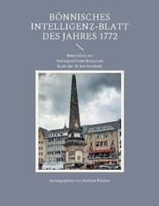 Cover von Bönnisches Intelligenz-Blatt des Jahres 1772