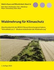 Cover von Waldmehrung für Klimaschutz