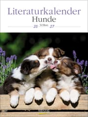 Cover von Literaturkalender Hunde 2027