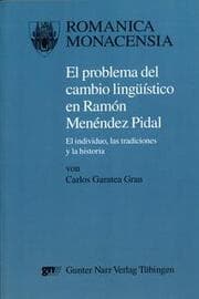 Cover von El problema del cambio lingüistico en Ramon Menendez Pidal