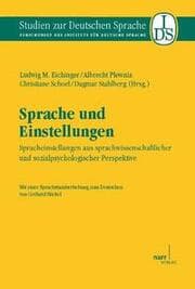 Cover von Sprache und Einstellungen