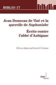 Cover von Jean Donneau de Visé et la querelle de Sophonisbe