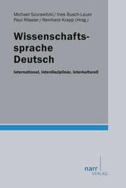 Cover von Wissenschaftssprache Deutsch