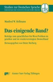 Cover von Das einigende Band?