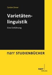 Cover von Varietätenlinguistik