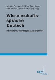 Cover von Wissenschaftssprache Deutsch