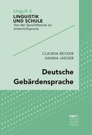 Cover von Deutsche Gebärdensprache
