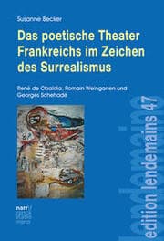 Cover von Das poetische Theater Frankreichs im Zeichen des Surrealismus