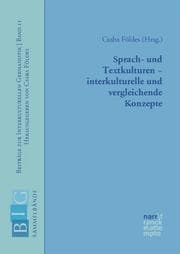 Cover von Sprach- und Textkulturen - interkulturelle und vergleichende Konzepte
