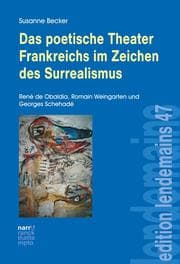 Cover von Das poetische Theater Frankreichs im Zeichen des Surrealismus